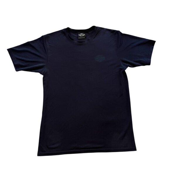 Harley-Davidson Performance Polyester Tee Black Medium - Picture 1 of 6